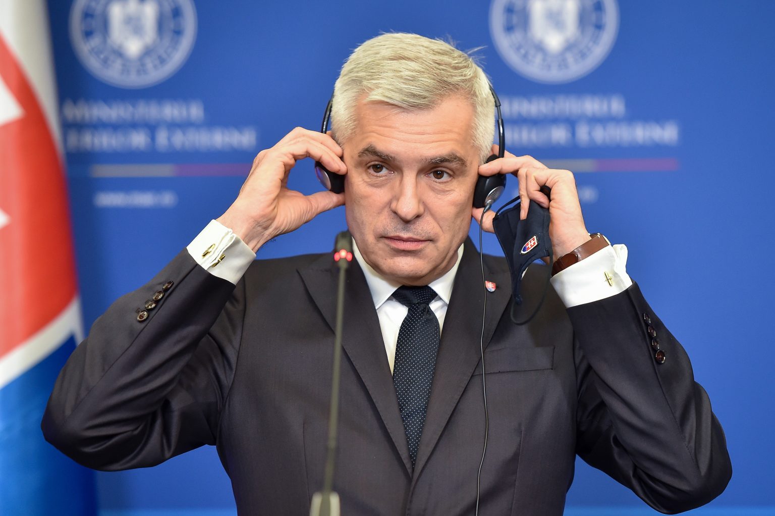 Slovenský minister zahraničných vecí Ivan Korčok. Foto: TASR/Agerpres