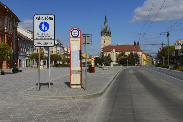 Hlavné námestie v Prešove. Foto: Milan Kapusta/TASR