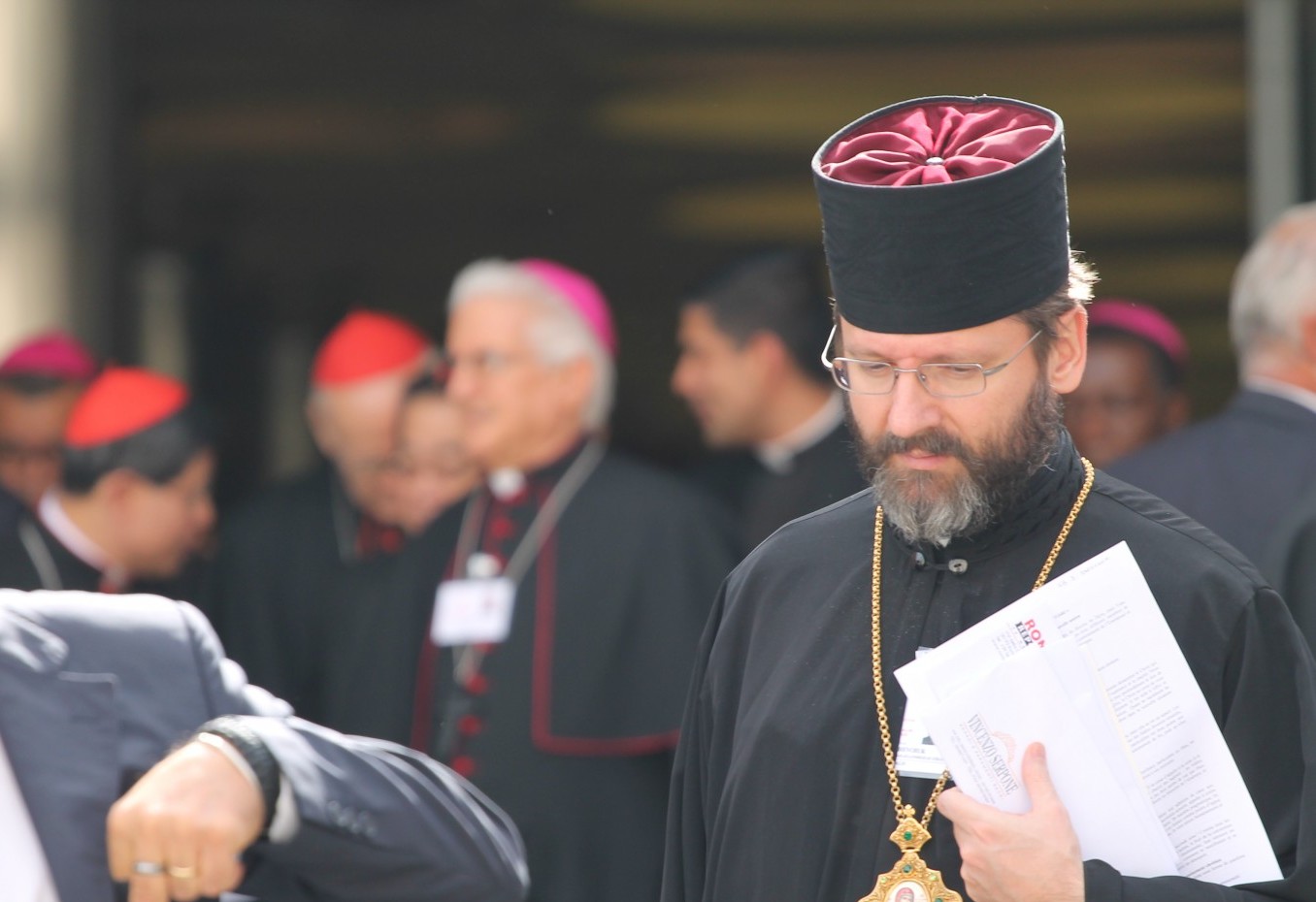 Arcibiskup Sviatoslav Ševčuk. Foto: Bohumil Petrík/CNA