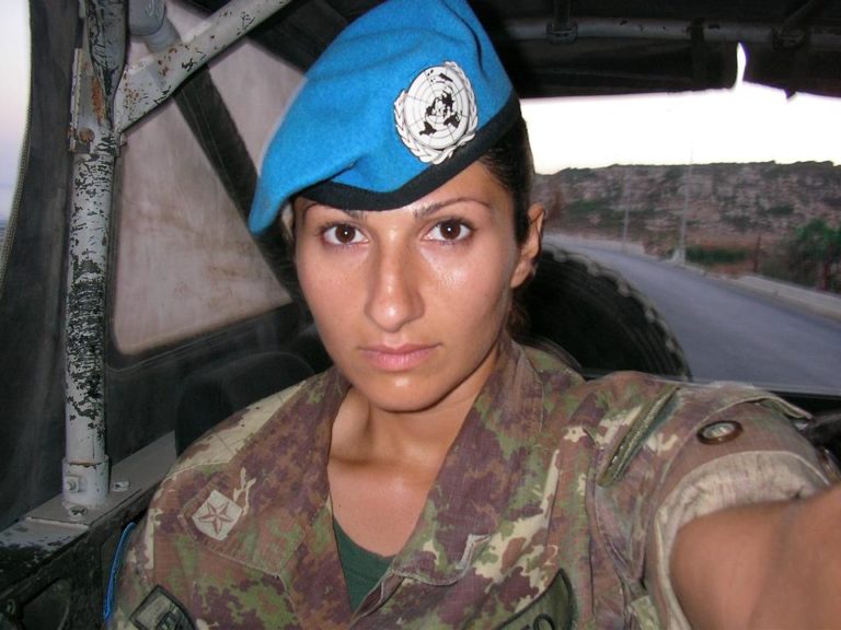 Daniela ešte na misii v Kosove. Foto: rodinný archív