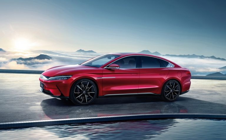 Čínsky elektromobil BYD Han. Foto: BYD