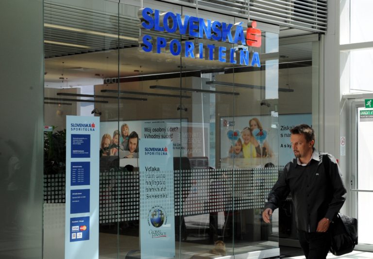 Slovenská sporiteľňa v Košiciach. Foto: František Iván/TASR