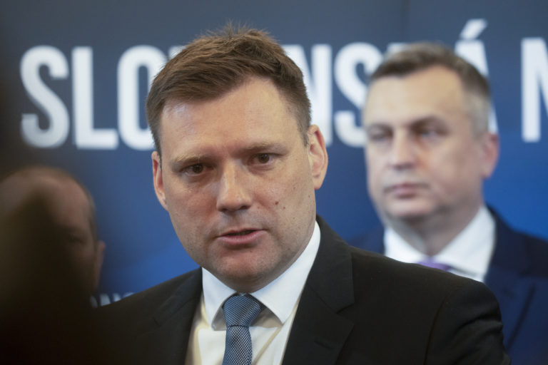 Tomáš Taraba a Andrej Danko.