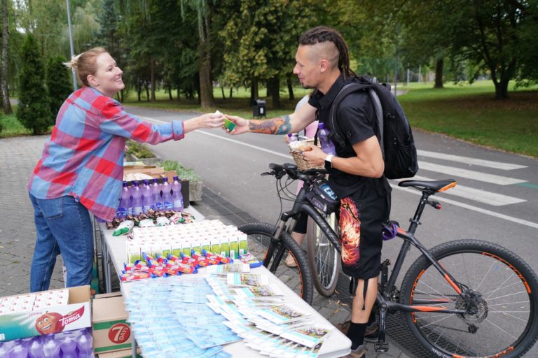 Cykloraňajky sa budú podávať dnes od 06:30 do 09:00. Foto: FB Milan Majerský 