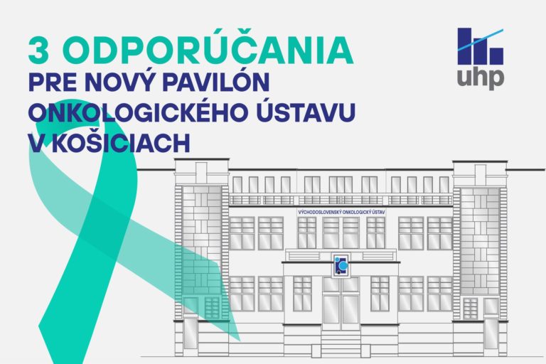 Východoslovenský onkologický ústav (VOÚ) v Košiciach plánuje vybudovať nový chirurgický a ambulantný pavilón za 52,2 mil. Foto: FB Útvar hodnoty za peniaze