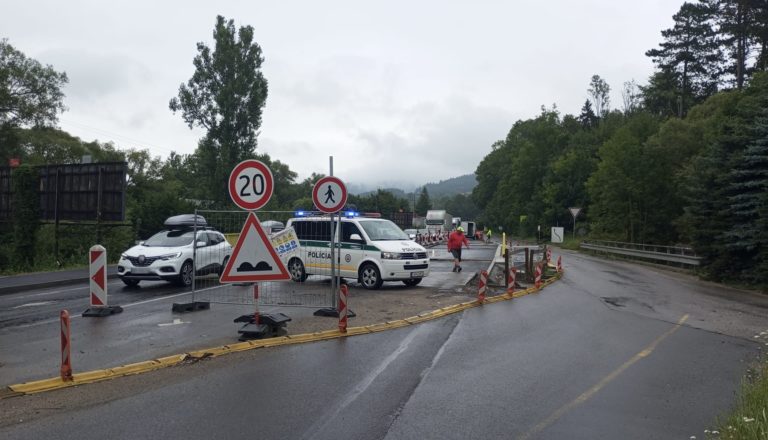 Pripravte sa dopravné obmedzenie. Foto: KR PZ Žilina