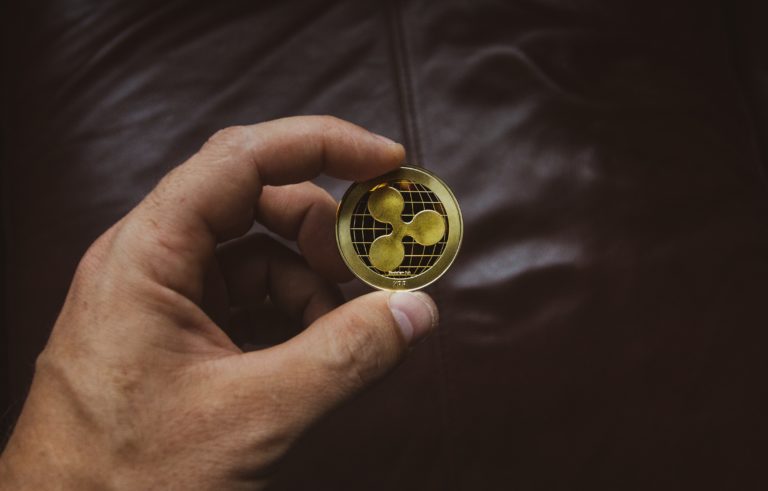 Logo kryptomeny ripple. Ilustračné foto: Pexels.com