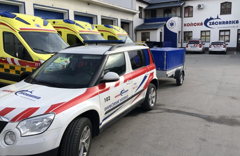 Záchranná služba Košice nakúpila nové vozidlá aj techniku. Ilustračné foto. Foto: zske.sk
