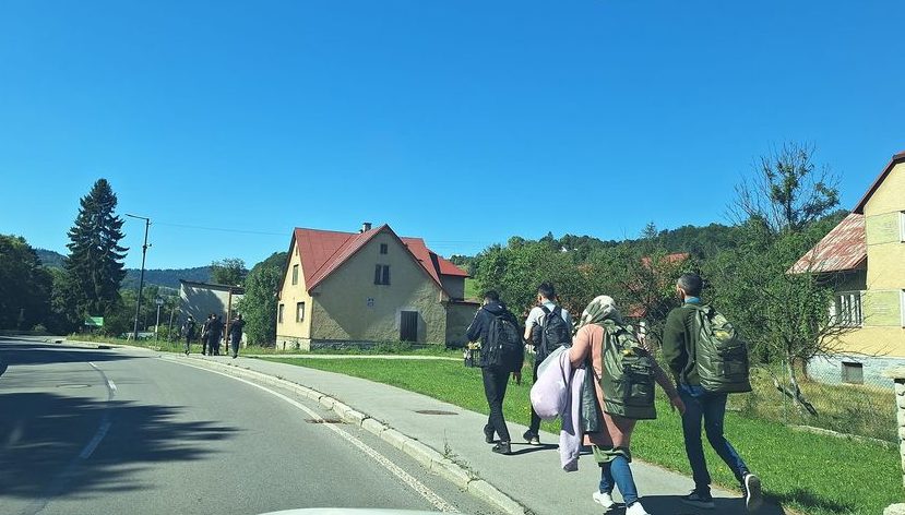 Kysucami prechádzajú migranti. Zdroj: Jozef Cech