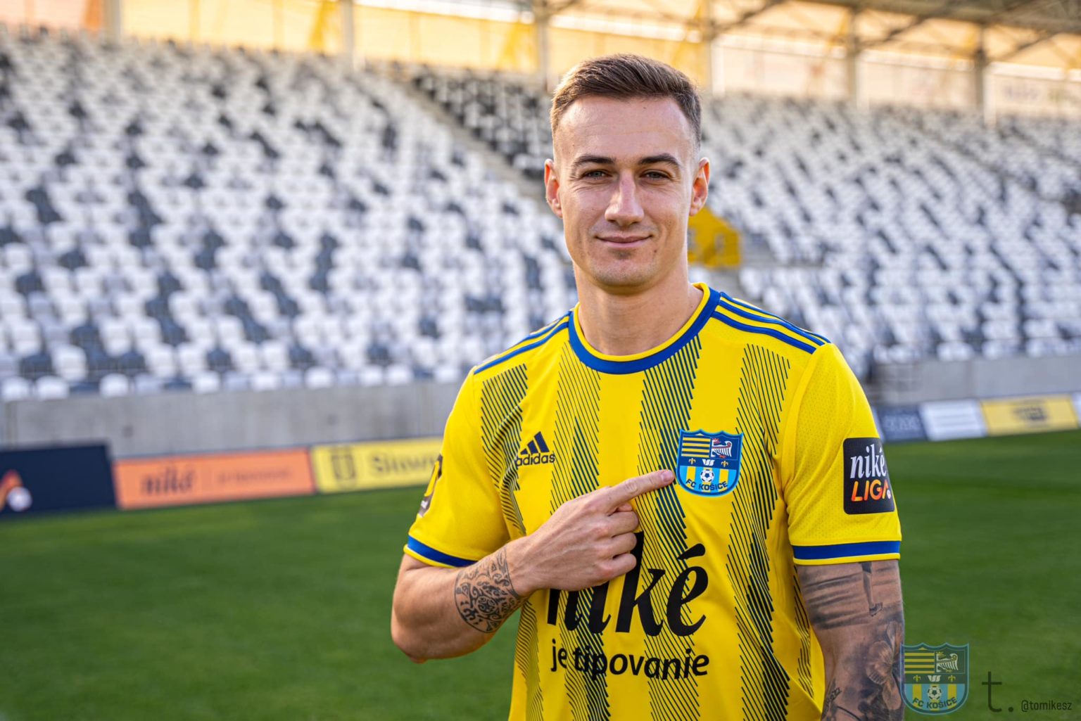 Jednou z nových akvizícií Košíc je bývalý stopér Dunajskej Stredy Dominik Kružliak. Foto: FB FC Košice