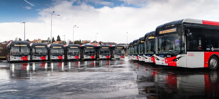 DPMK chce aj nákupom elektrobusov postupne znížiť podiel vozidiel s naftovým pohonom zo súčasných približne 85 percent na polovicu. Foto: FB Košice - Mesto Košice