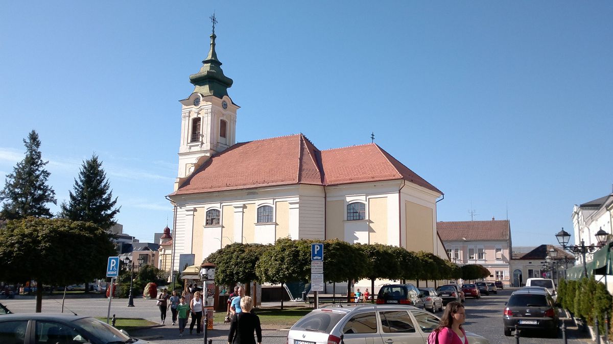 Hlavné námestie v Rimavskej Sobote Foto: Branislav Caban.
