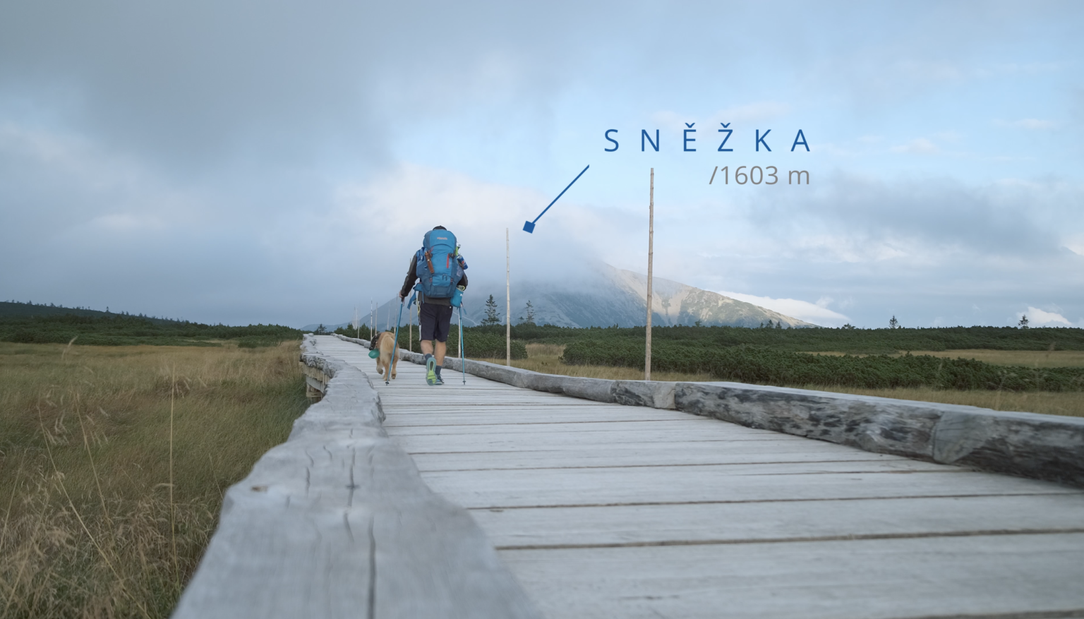 Stezku Českem prešiel za 36 dní. Foto: archív Samuel Borsík 
