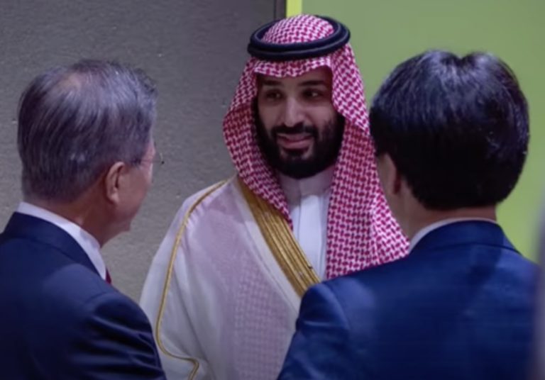 Saudskoarabský princ Mohammad bin Salmán. Zdroj: reprofoto YouTube