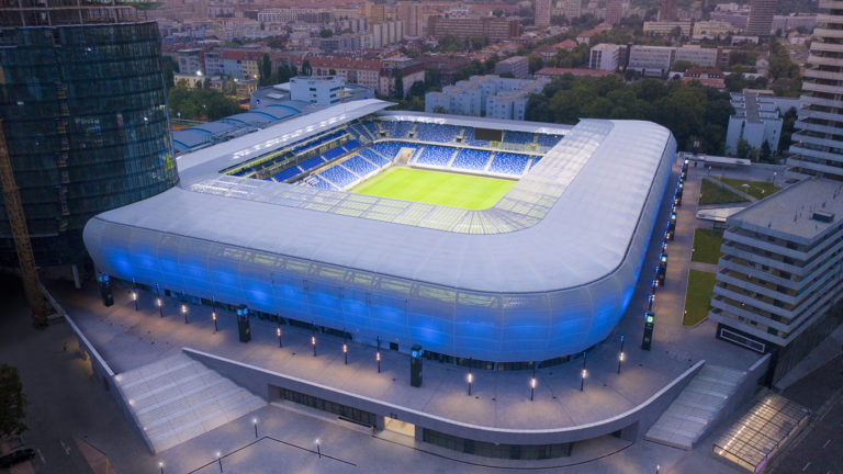 Grafické znázornenie Národného futbalového štadióna v Bratislave.
Foto: Národný futbalový štadión