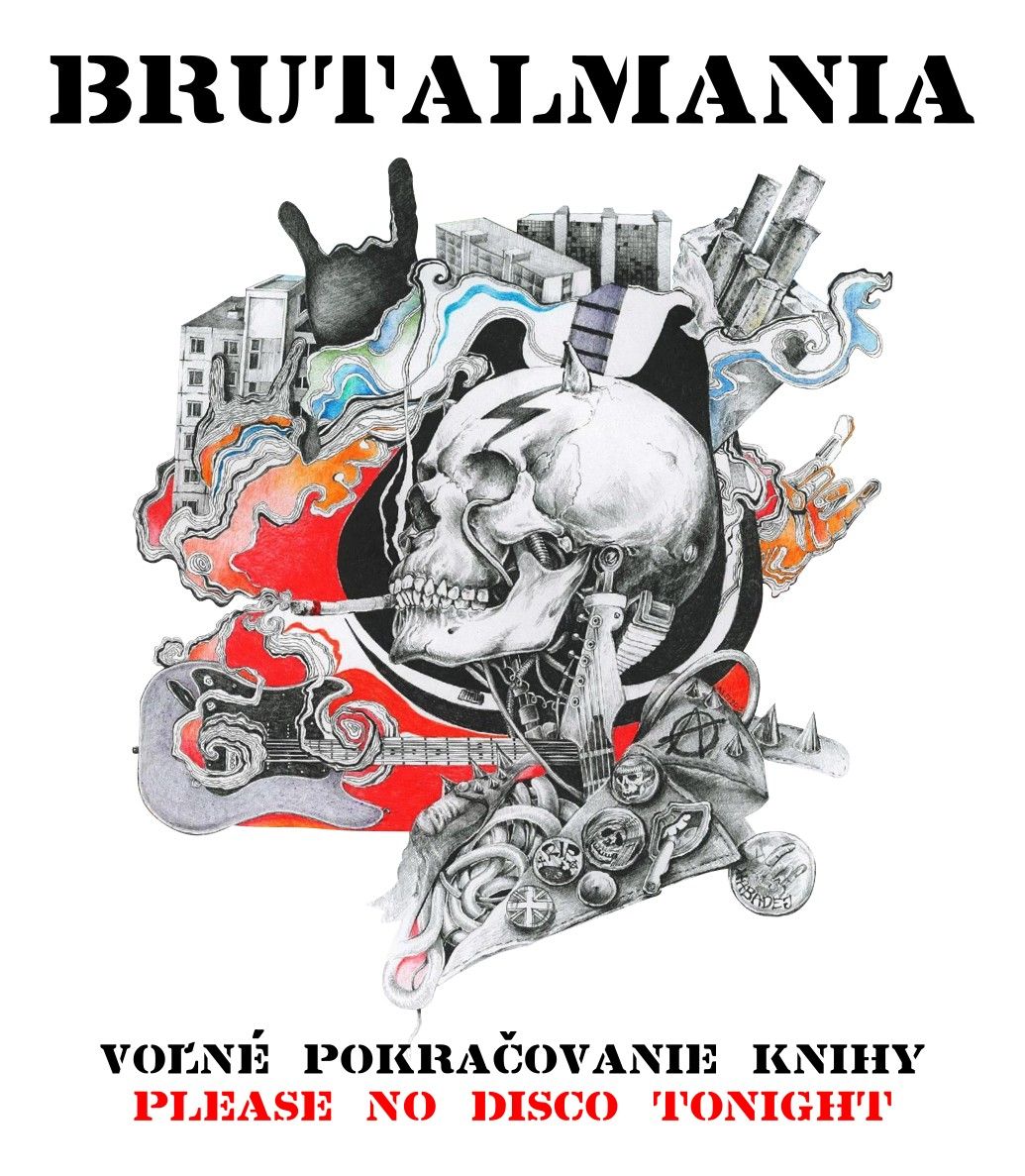 Obálka knihy Brutalmania. FOTO: Archív Michal Saburov