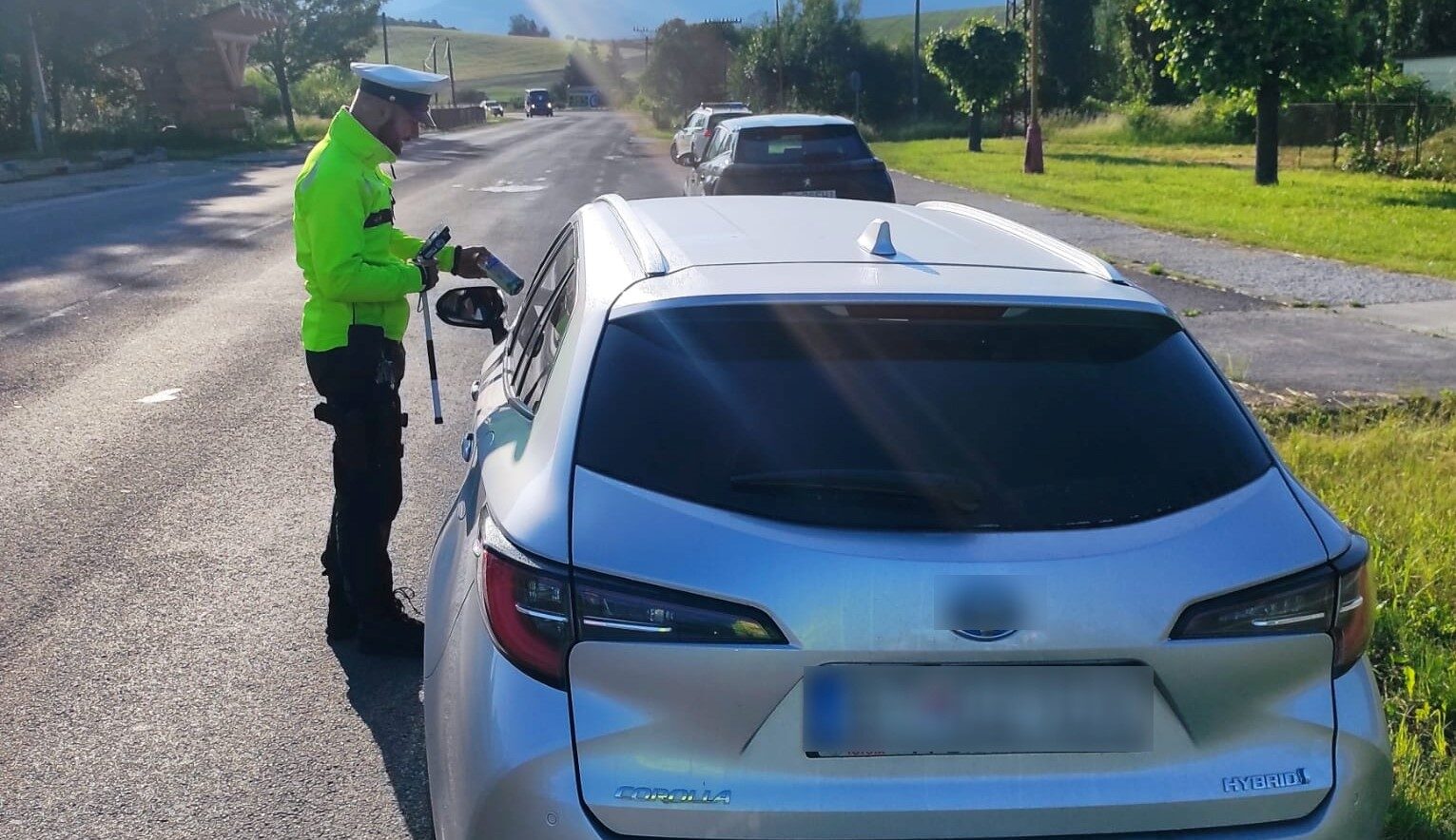 Policajná kontrola. Foto: Polícia – Žilinský kraj
