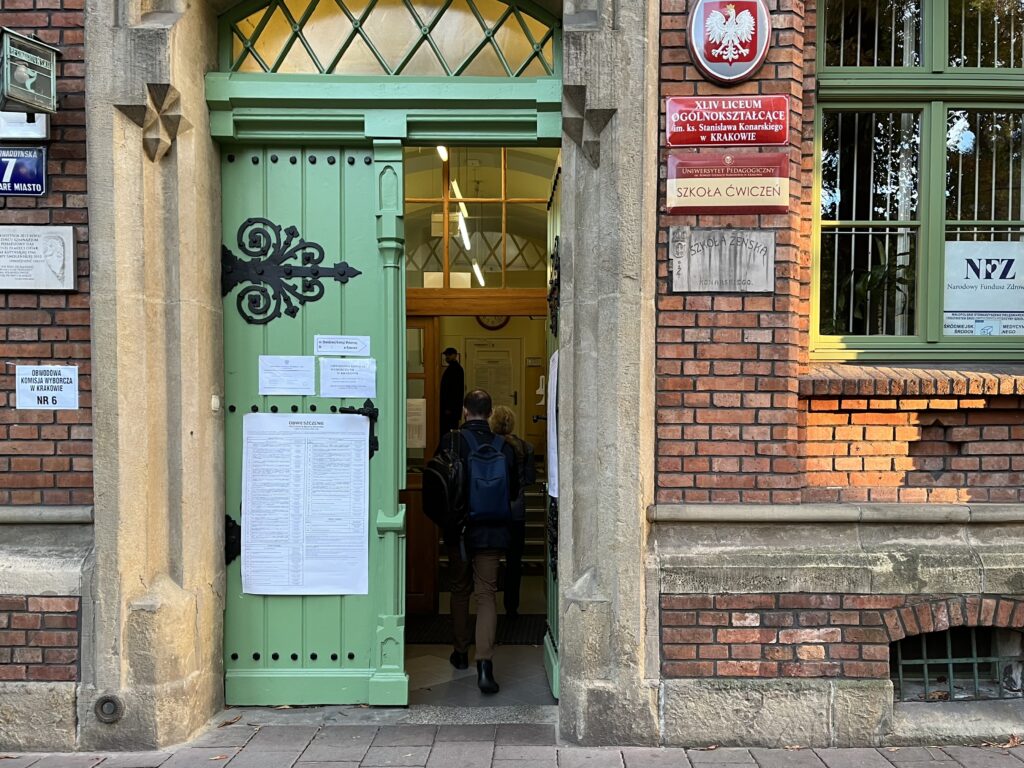Voľby v Poľsku. Foto: Anna Čujová