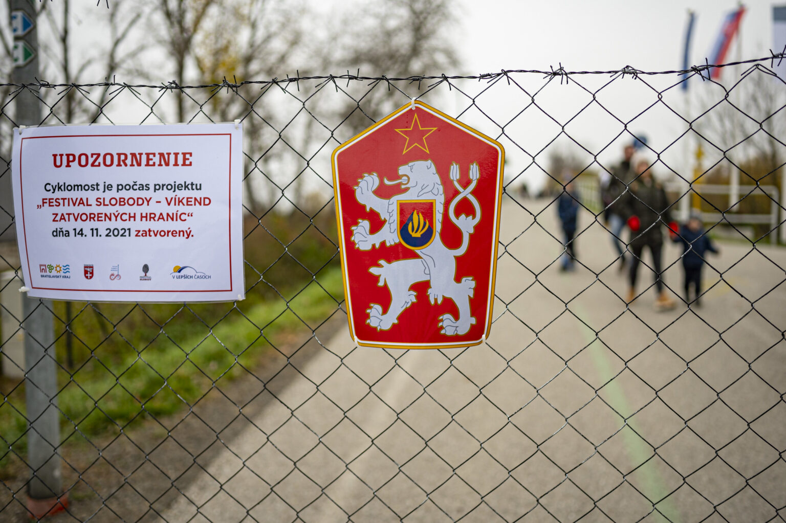 Detail z podujatia Víkend zatvorených hraníc na Festivale slobody 2022. Foto: Festival slobody.