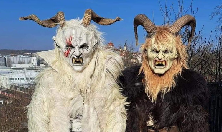 Popradskí Krampus čerti. Foto: FB Krampus Tatry