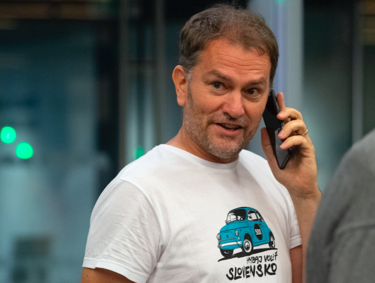 Igor Matovič počas septembrovej kampane k voľbám 2023. Foto: TASR. 