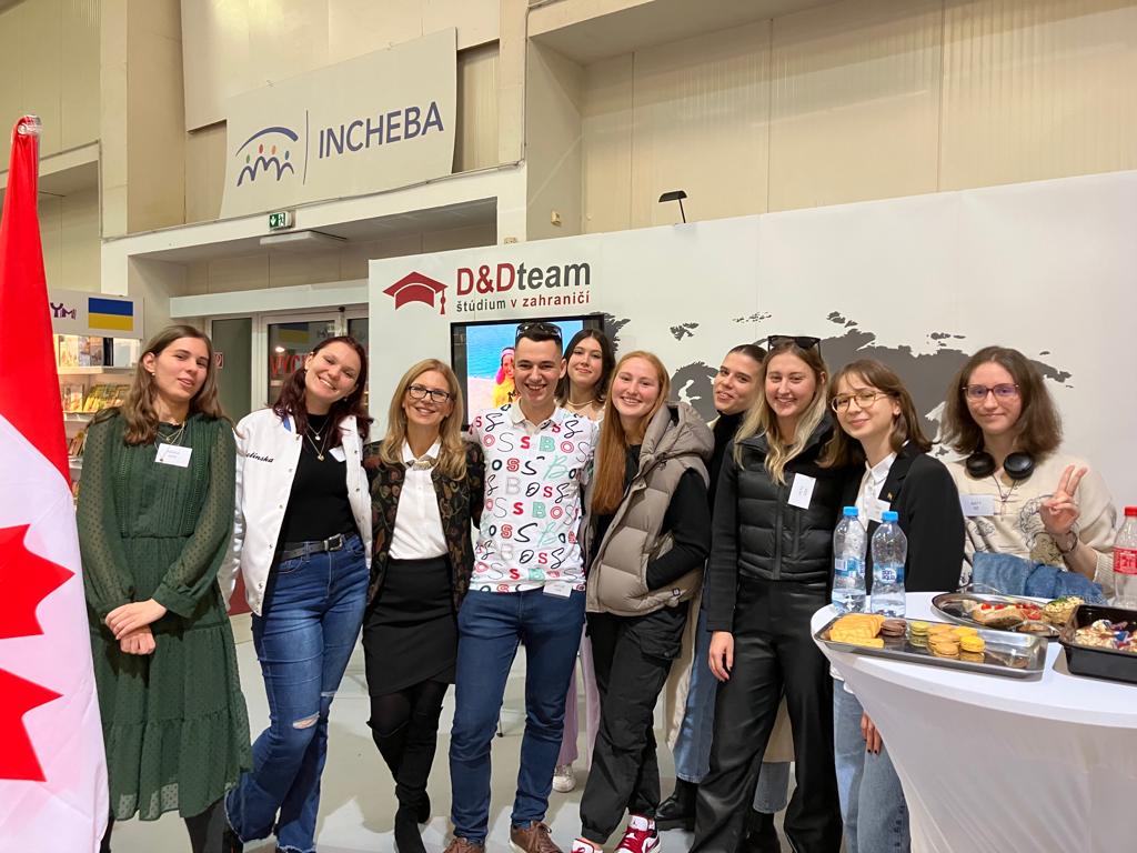 Organizátor veľtrhu sprostredkúva štúdium v zahraničí už niekoľko rokov. Foto: D&D Team 