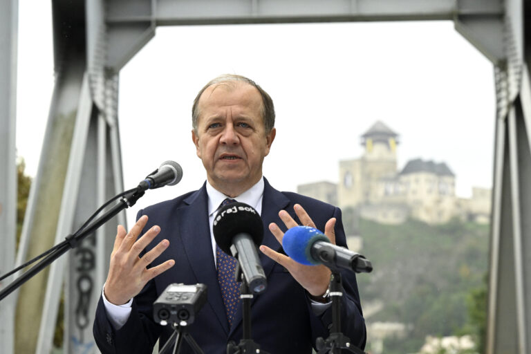 Primátor Trenčína a prezident Únie miest Slovenska Richard Rybníček. Foto: Radovan Stoklasa