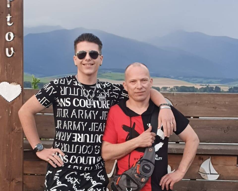 Otec so synom. Rodičia sa stále nedokážu spamätať z dramatického odchodu syna. Foto: archív rodiny