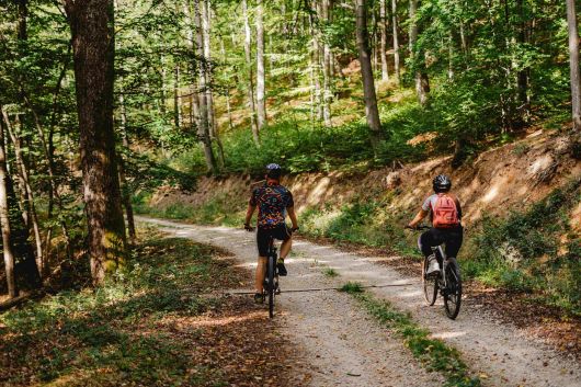 Cyklisti na Muránskej planine. Foto: BBSK