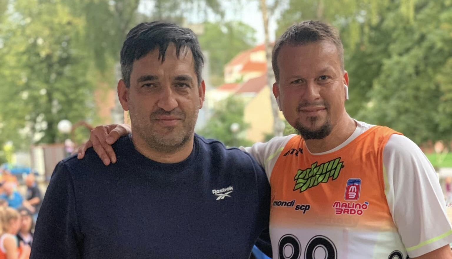 Primátor Ružomberka Ľubomír Kubáň (vľavo) a nový riaditeľ Liptovského múzea Martin Hromada (vpravo). Foto: Facebook/M. Hromada