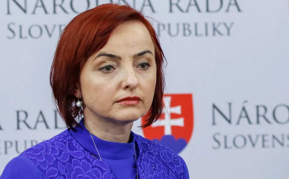 Primátorka Prievidze Katarína Macháčková. Foto: TAST AP