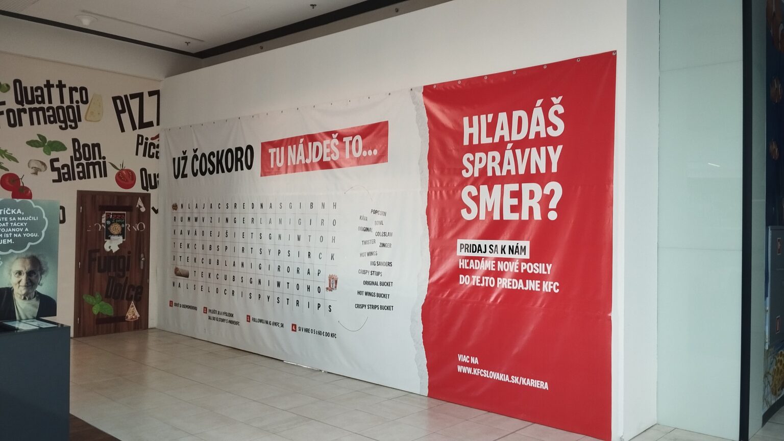 KFC pripravuje otvorenie prevádzky v Obchodnom centre Forum Poprad. Foto: Rastislav Ovšonka