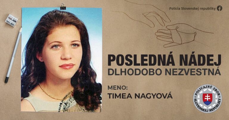 Rodina verí, že Timeu po rokoch nájde. Foto: Polícia SR