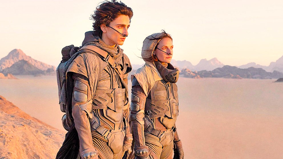 Snímka Duna 2 je pokračovaním veľkej, výpravnej sci-fi ságy, ktorá sa stáva filmovou udalosťou roka. Foto: Duna part two 