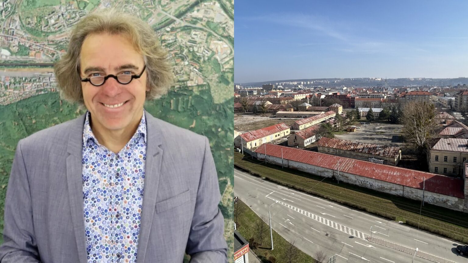 Košický hlavný architekt Petr Kropp je nadšený z výberu súťažných ateliérov. Foto: Archív mesto K. Vary/Daniela Pirschelová