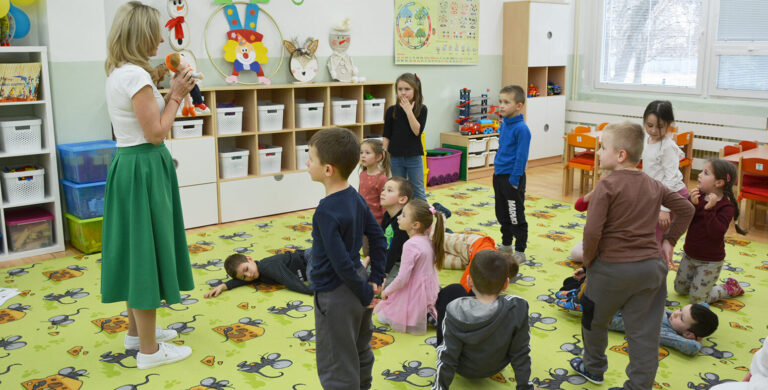 Prievidzská škôlka spúšta nový program. Foto: Mesto Prievidza