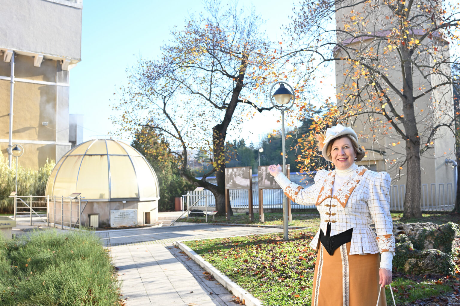 Turistická sprievodkyňa Mária Michalčíková už teraz pracuje na príprave tém ďalších potuliek. Foto: archív Rezort Piešťany