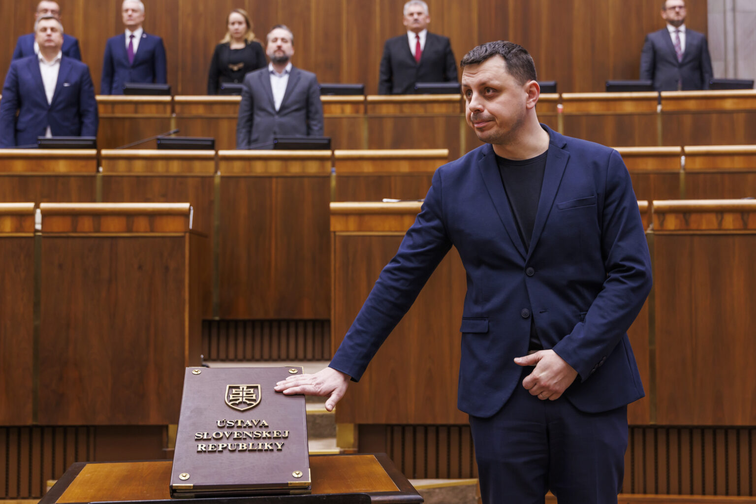 Poslanec Národnej rady SR Richard Dubovický. Foto: TASR/Jaroslav Novák