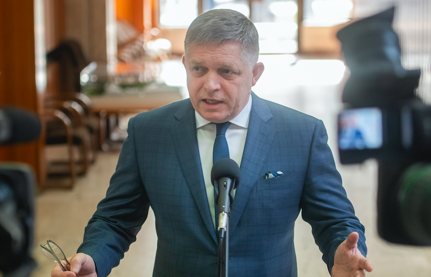 Robert Fico. Foto: Martin Baumann/ TASR 
