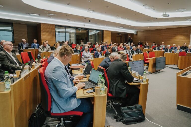 Krajskí poslanci v Prešove zasadnú prvýkrát v tomto roku už v pondelok 12. februára. Foto: PSK