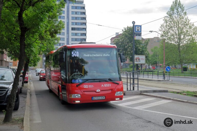 Linka 540. Ilustračný obrázok: imhd.sk