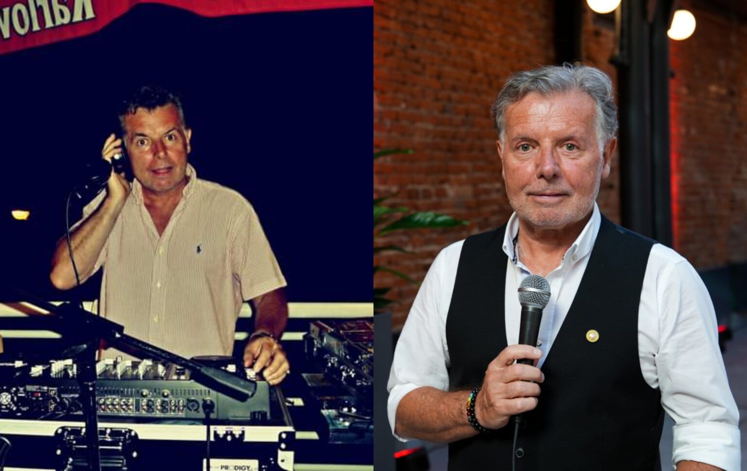 Legendárny DJ Tibor Apa Egry v plynutí času. Foto: T. Egry