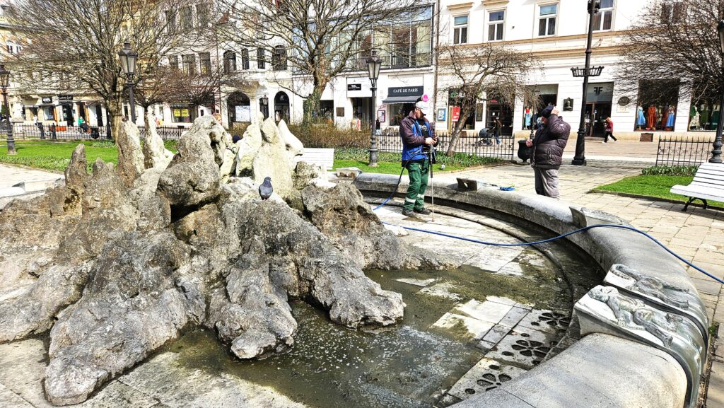 Fontány onedlho potešia Košičanov i návštevníkov mesta. Foto: Boris Macko