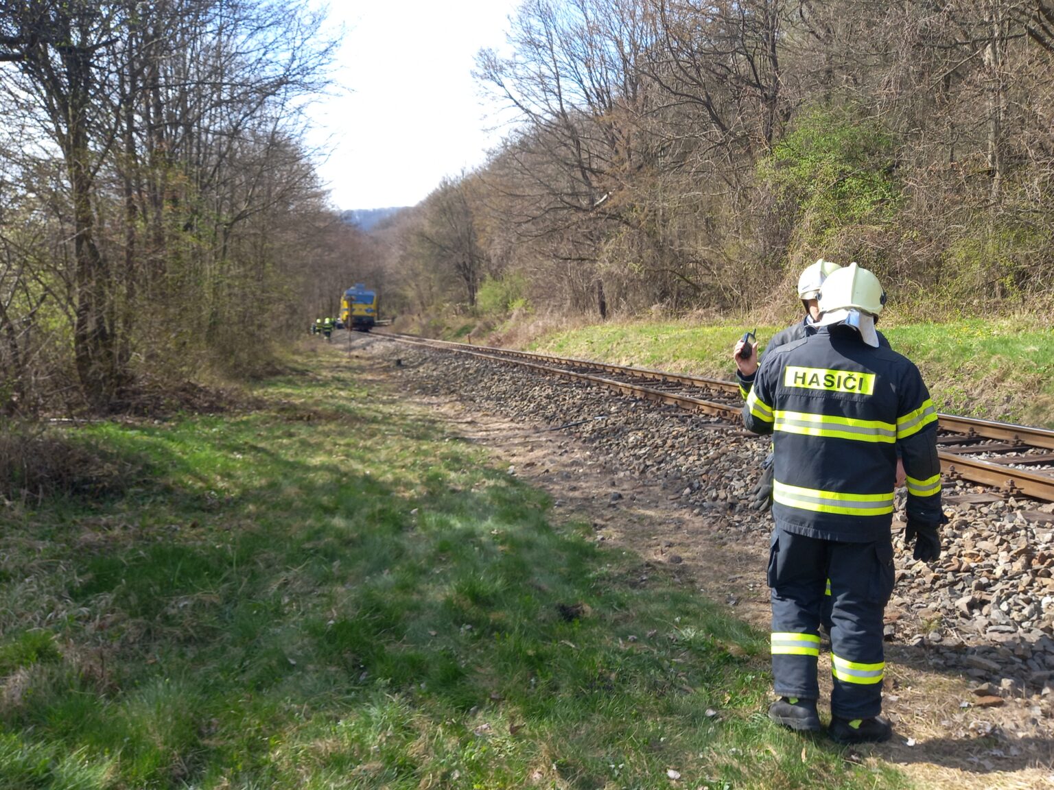 Nehoda vlaku pri dedine Bartošova Lehôtka. Foto: Mário Kaprálik