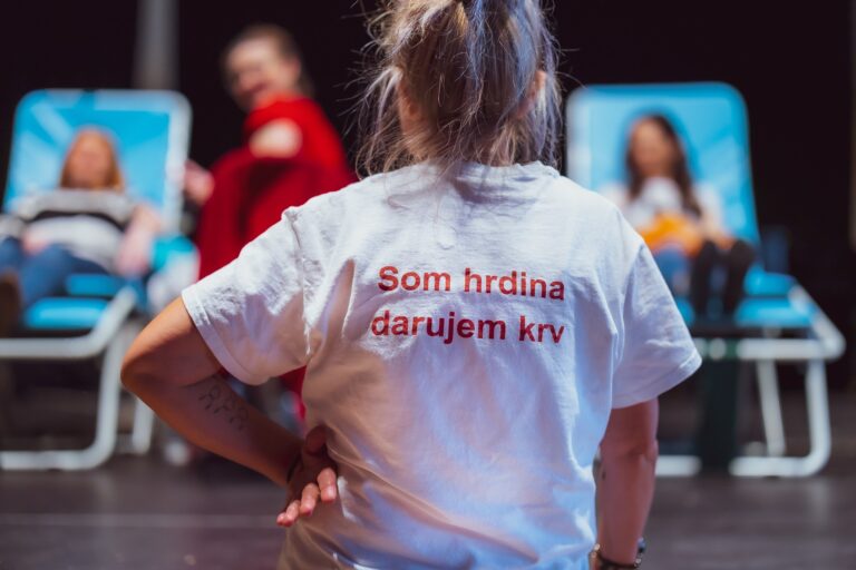 Krv môžu prísť darovať aj noví darcovia. Foto: FB Národné divadlo Košice