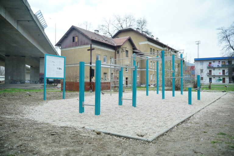 V Žiline pribudlo nové moderné workoutové ihrisko. Foto: mesto Žilina