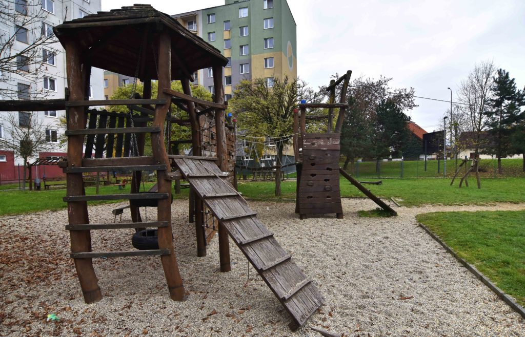 Pôvodný stav detského ihriska Pádivec. Foto: Tomáš Somr