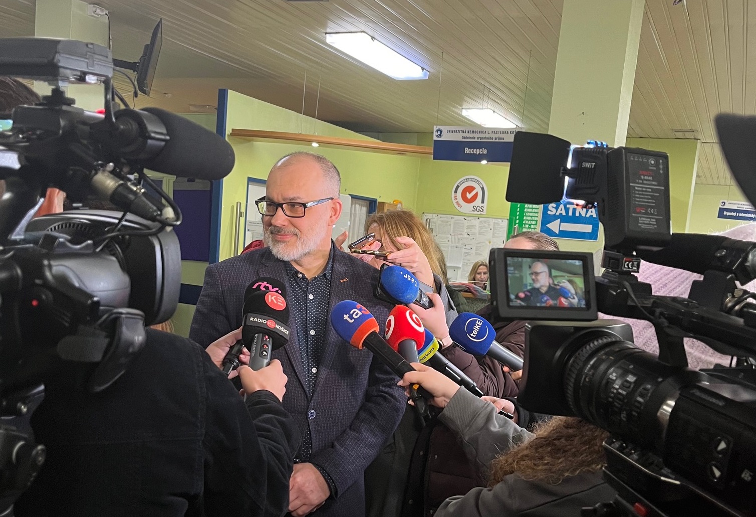 Riaditeľ nemocnice tvrdí, že situácia je pod kontrolou. Foto: Lenka Dercová