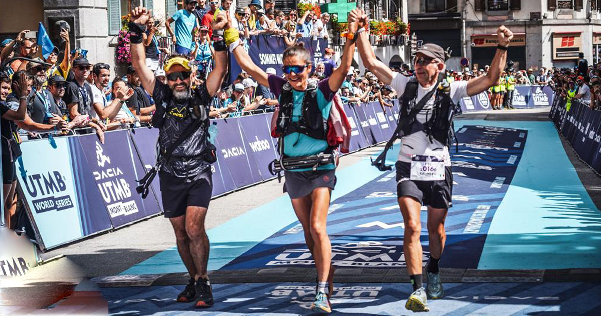 UTMB PTL 2023 – dobeh tímu do cieľa vo francúzskom Chamonix. Foto: archív Soni Kopčokovej