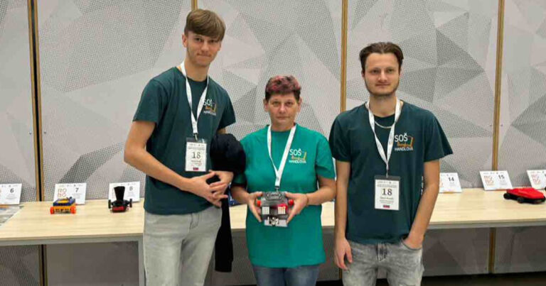 Žiaci SOŠ Handlová uspeli v Plzni. Foto: TSK
